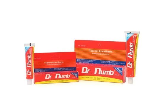 Dr. Numb Tattoo Numbing Cream 10g/30g with Lidocaine 5% for Pain Relief and OEM/ODM Private Label