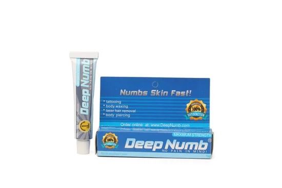 7/8 oz Tattoo Numbing Cream with 12% Benzo-caine and 4% Lido-caine Hydrochloride for Pain Relief