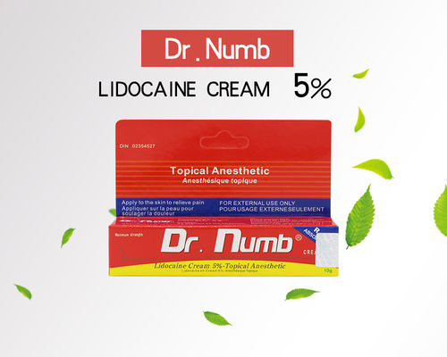 ماكياج دائم Dr Numb Lidocaine Cream 10g Tattoo Stop Pain الموضعي كريم التخدير