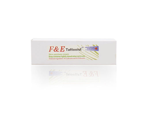 F & E 30 جرام الوشم خدر كريم ماكياج دائم ليدوكائين كريم ل Pemanent ماكياج الحاجب الشفاه الوشم Microneedling