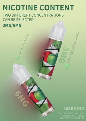 انخفاض ملح النيكوتين السيجارة الإلكترونية Vaping السائل حزمة OEM