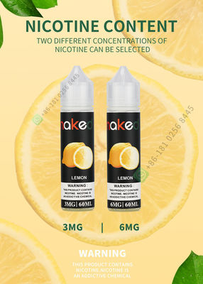 عصير الليمون السيجارة الإلكترونية Vaping Liquid Prenium 60ML نقي بنسبة 99.9٪