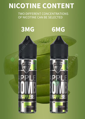 VGOD Vape Juice E-Liquid 5mg 6mg Nicotine Salt Vape Liquid E-Juice مع شهادة MSDS