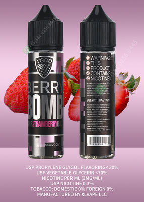 VGOD Vape Juice E-Liquid Vape Liquid E-Juice For E-Cigarette ضمان 3 سنوات