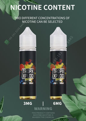 TROPX Xplod E-Juice E Cig Vaping Liquid E-Liquid نكهة البرتقال التخصيص