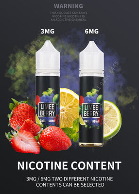 OEM 60ml Vape Juice Nicotine Salt For E Cigarette Pen