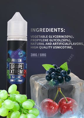 OEM 2.029OZ Vape Juice 6mg 11mg 12mg Nicotine Material FCC