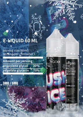 E - Liquid Boom Vape Juice Nicotine Strength 3mg 6mg 24mg مع 3 سنوات من تاريخ انتهاء الصلاحية