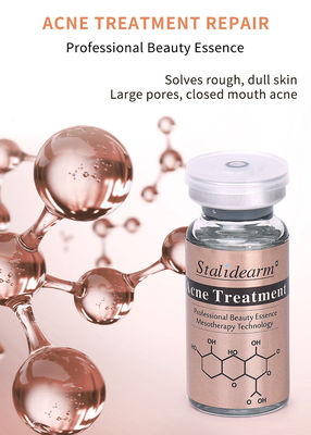 ملابس فاخرة 24k حمض الهيالورونيك ميسو سيروم مجموعة خفيفة النسيج علاج حب الشباب محلول 10ml زجاجة