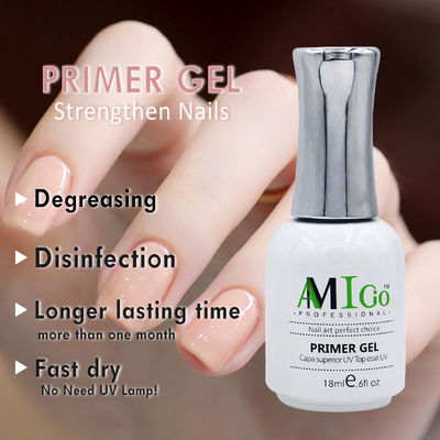 Amigo Gel Nail Polish Kit 18ml نصف دائمة غطاء UV / Led للكشاف