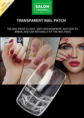 الأظافر الزائفة ذات الألوان الواضحة ذات الأزياء العصرية المصممة خصيصًا لـ Salon Nail Art