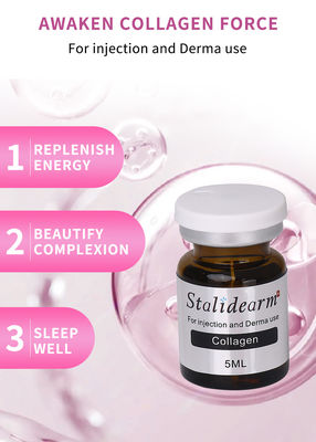 بيع بالجملة العناية بالبشرة للوجه الكولاجين 5ml*5 أقراص حقن مصل الشباب مع وظيفة تلميع