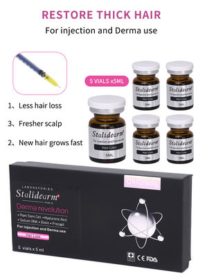 ستاليدارم نمو الشعر ميسو سيروم مكافحة تساقط الشعر الحشوات الجلدية 5ml*5 أقراص