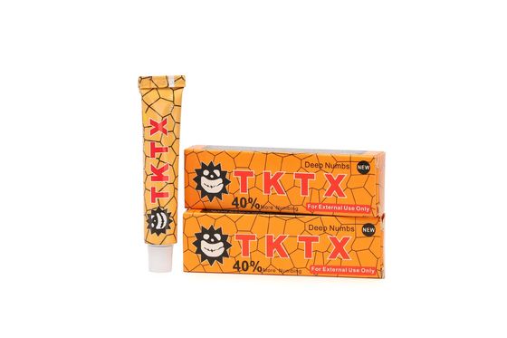 كريم TKTX الخدر 75% خدر كريم تخدير غير دهني على أساس الماء للوشم غير المؤلم والمكياج شبه الدائم