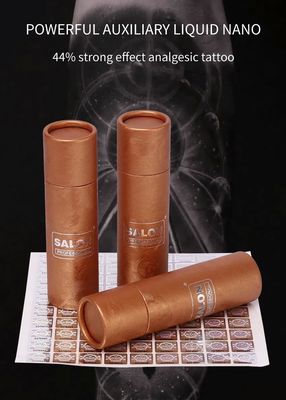 44% تأثير قوي سائل تخدير الوشم سريع المفعول 20 مل/زجاجة لتخفيف الألم والعناية بالبشرة