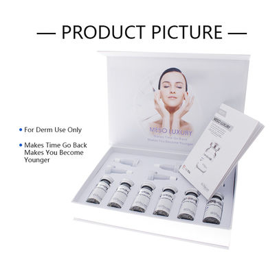 العلامة الخاصة المضادة للتجاعيد Meso مصل Microneedling 6 قطعة / المجموعة إزالة الدائرة المظلمة العين مصل تجاعيد