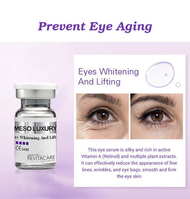 العلامة الخاصة المضادة للتجاعيد Meso مصل Microneedling 6 قطعة / المجموعة إزالة الدائرة المظلمة العين مصل تجاعيد