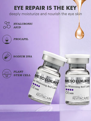 العلامة الخاصة المضادة للتجاعيد Meso مصل Microneedling 6 قطعة / المجموعة إزالة الدائرة المظلمة العين مصل تجاعيد