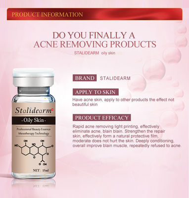 مصل عشبي عضوي مضاد لحب الشباب حسب الطلب Dermapen Face Essence للبشرة الدهنية