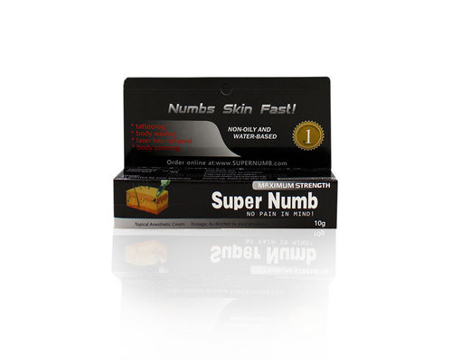 Super Numb 10g Tattoo Numbing Cream Lidocain Cream ماكياج دائم كريم خدر مصنع سعر الجملة TKTX