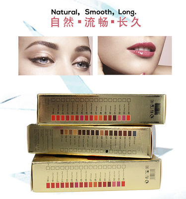 34 لونًا من صبغات الماكياج الدائم PMU Tattoo Lip Microblading Pigment Ink