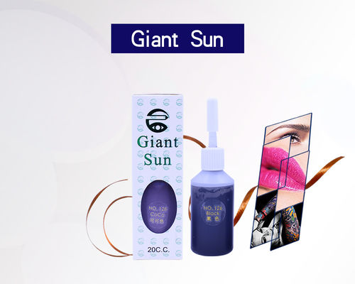 صبغة ماكياج شبه دائمة من GIANT SUN / حبر الوشم الأصلي 20 مللي لوشم الشفاه الحاجب