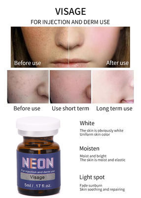 مجموعة حقن Visage Meso Therapy Serum Skin Treatment Essence من أجل مكافحة الشيخوخة بتأثير طبيعي آمن ومغذي