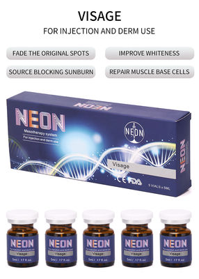 مجموعة حقن Visage Meso Therapy Serum Skin Treatment Essence من أجل مكافحة الشيخوخة بتأثير طبيعي آمن ومغذي