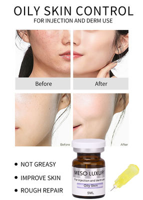 مصل توازن البشرة للتحكم في الزيت Meso Luxury 24k Gold Peptide Serum Set Private Label OEM