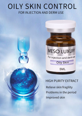 مصل توازن البشرة للتحكم في الزيت Meso Luxury 24k Gold Peptide Serum Set Private Label OEM