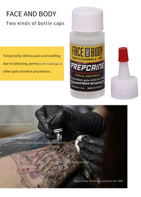 PREPCAINE 30 مللي الحفاظ على جل تخدير الوشم المخدر لتخفيف الآلام