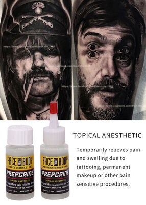 PREPCAINE 30 مللي الحفاظ على جل تخدير الوشم المخدر لتخفيف الآلام