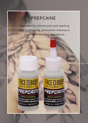 PREPCAINE 30 مللي الحفاظ على جل تخدير الوشم المخدر لتخفيف الآلام
