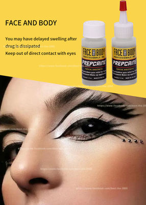 PREPCAINE 30 مللي الحفاظ على جل تخدير الوشم المخدر لتخفيف الآلام