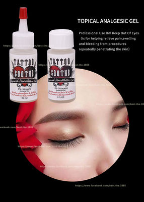 TKTX 1 FL OZ Tattoo Numbing Gel تهدئة جل التخدير للماكياج الدائم