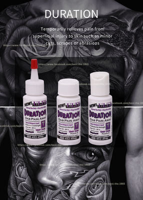 Duration Anesthetic Tattoo Numbing Gel 10g شعار OEM للماكياج الدائم