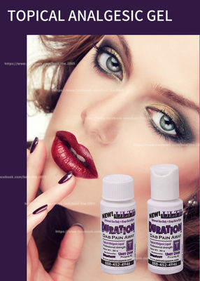Duration Anesthetic Tattoo Numbing Gel 10g شعار OEM للماكياج الدائم