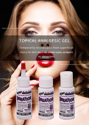 Duration Anesthetic Tattoo Numbing Gel 10g شعار OEM للماكياج الدائم