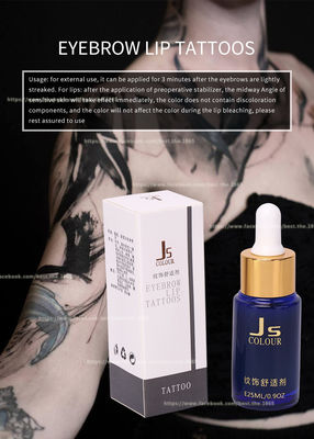 JS Tattoo Numbing Solution الشفاف المضاد للحساسية جل التخدير السائل المخدر للماكياج الدائم