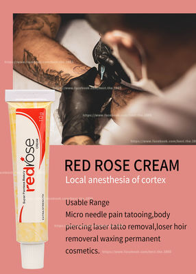 كريم التخدير Red Rose Numb 10g ماكياج دائم ليدوكائين كريم مخدر تطبيق لمدة 20 دقيقة خدر لمدة 5-6 ساعات