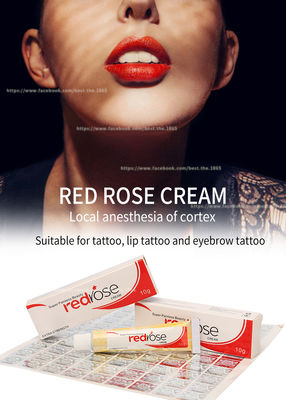 كريم التخدير Red Rose Numb 10g ماكياج دائم ليدوكائين كريم مخدر تطبيق لمدة 20 دقيقة خدر لمدة 5-6 ساعات