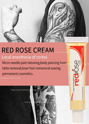 كريم التخدير Red Rose Numb 10g ماكياج دائم ليدوكائين كريم مخدر تطبيق لمدة 20 دقيقة خدر لمدة 5-6 ساعات