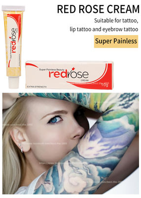 كريم التخدير Red Rose Numb 10g ماكياج دائم ليدوكائين كريم مخدر تطبيق لمدة 20 دقيقة خدر لمدة 5-6 ساعات