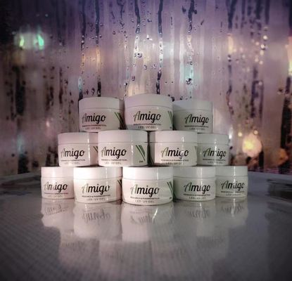 من السهل نقع قبالة سميكة LED UV Builder Gel التمديد لون مشرق عديم الرائحة