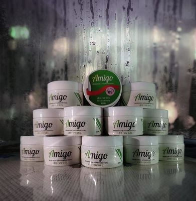من السهل نقع قبالة سميكة LED UV Builder Gel التمديد لون مشرق عديم الرائحة