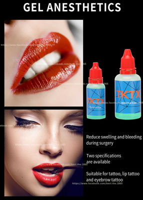 40٪ 15ml 30ml TKTX Tattoo Numbing Gel Original Green 30ml فعالة للغاية