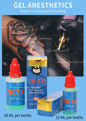 40٪ 15ml 30ml TKTX Tattoo Numbing Gel Original Green 30ml فعالة للغاية