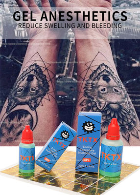 40٪ 15ml 30ml TKTX Tattoo Numbing Gel Original Green 30ml فعالة للغاية