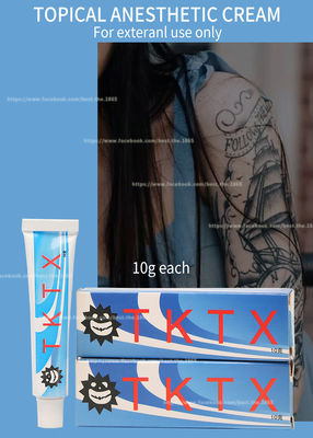 مخدر TKTX تاتو كريم مخدر لوقف الألم PMU Lip Tattoo العناية اللاحقة كريم