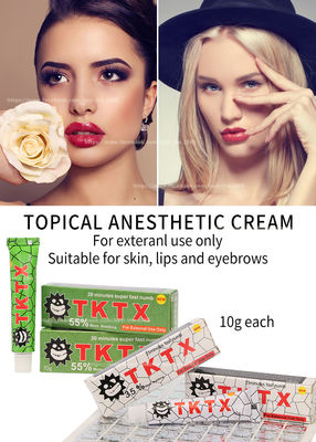مخدر TKTX تاتو كريم مخدر لوقف الألم PMU Lip Tattoo العناية اللاحقة كريم
